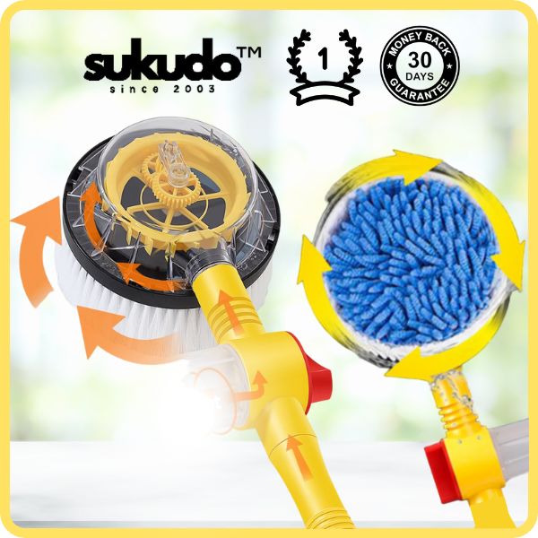 Sukudo™ Car Wash Brush Cleaning Tools Auto Accessories